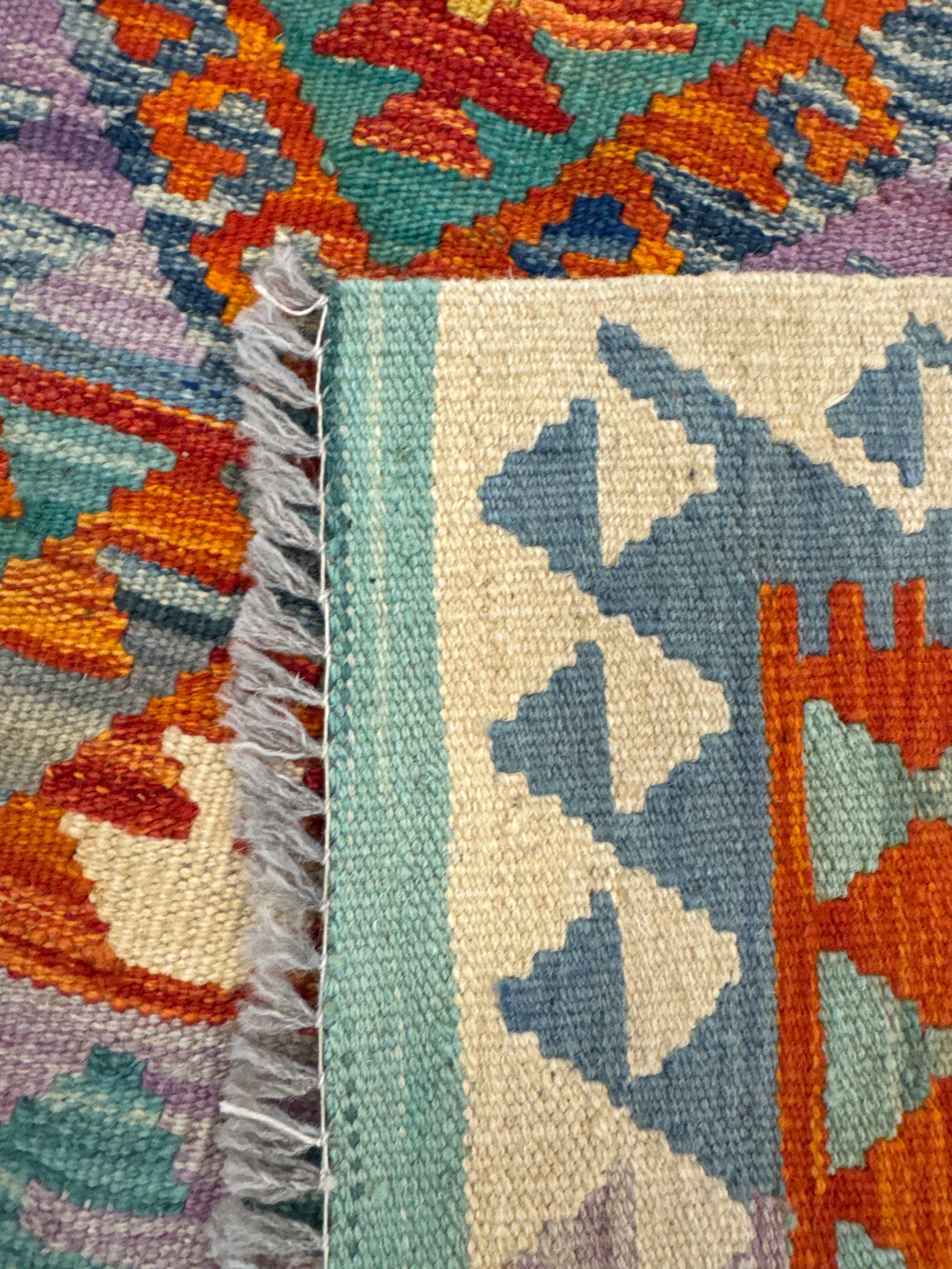 Chobi Kilim Rug - 170 cm x 124 cm