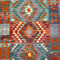 Chobi Kilim Rug - 170 cm x 124 cm