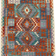 Chobi Kilim Rug - 170 cm x 124 cm