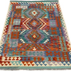 Chobi Kilim Rug - 170 cm x 124 cm