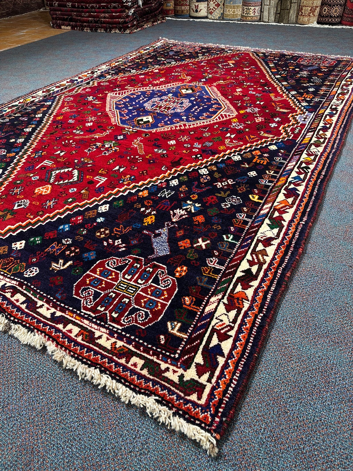 Abadeh Rug - 275 cm x 179 cm