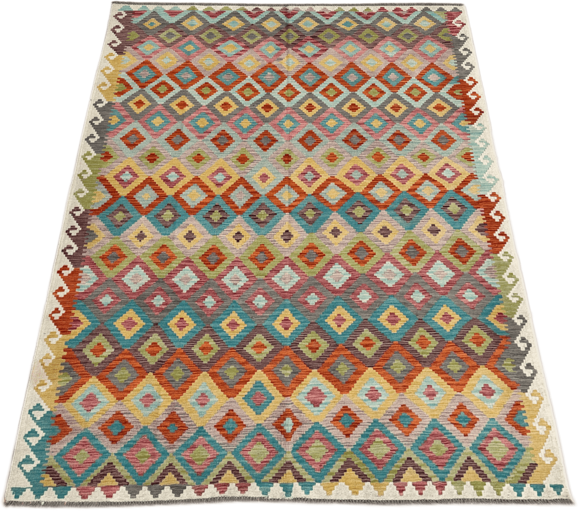 Chobi Kilim Rug - 295 cm x 205 cm