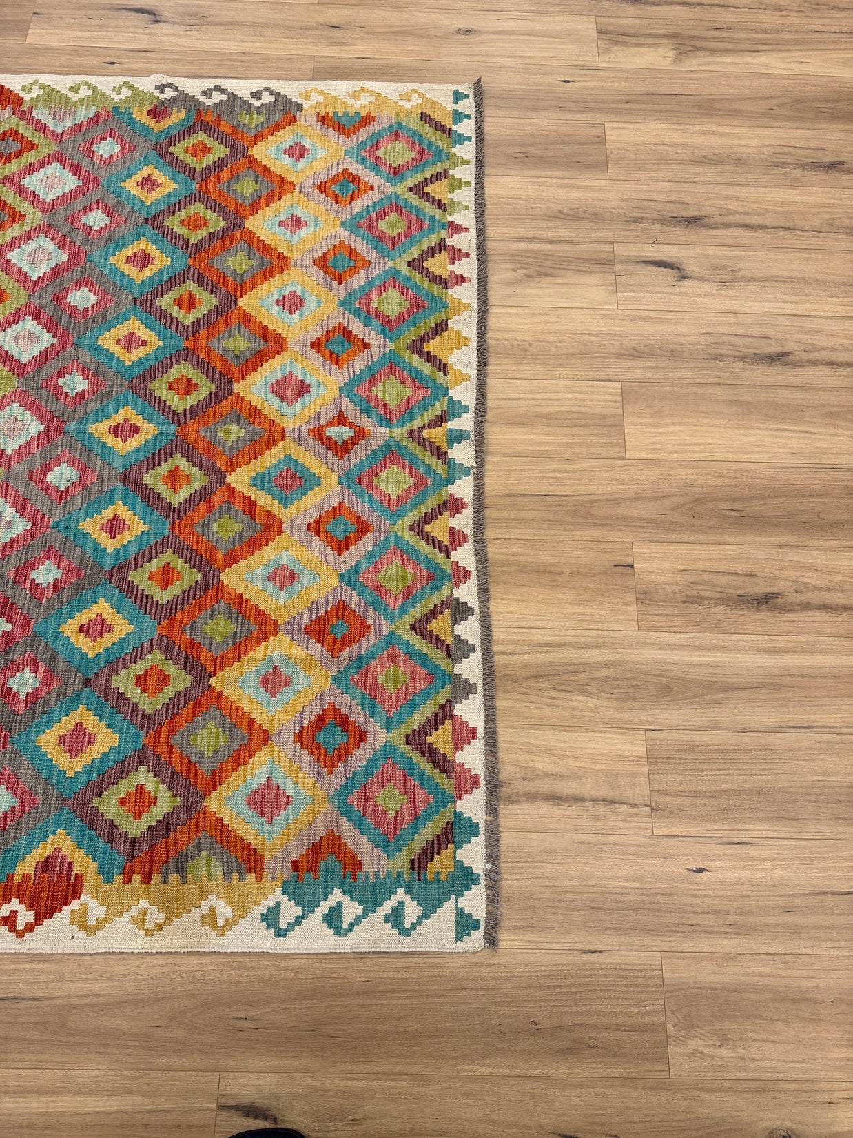 Chobi Kilim Rug - 295 cm x 205 cm