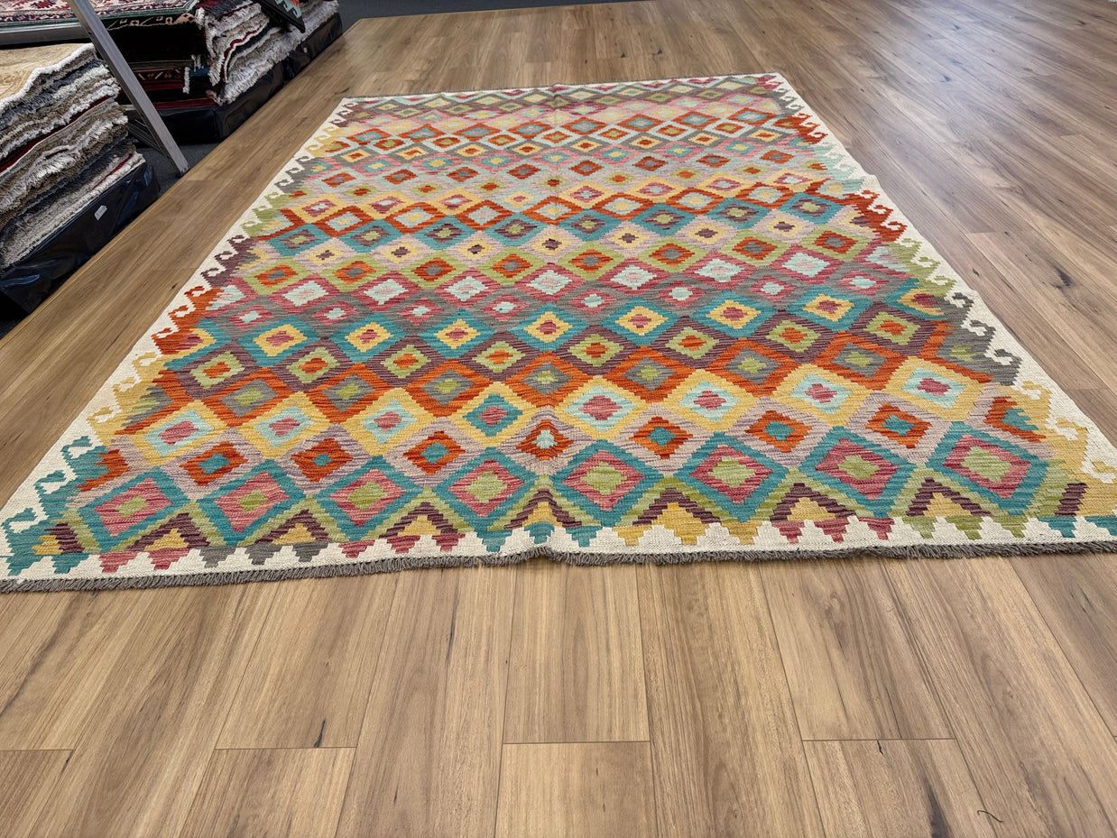 Chobi Kilim Rug - 295 cm x 205 cm