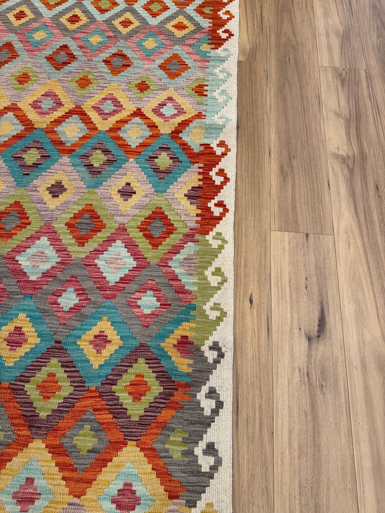 Chobi Kilim Rug - 295 cm x 205 cm
