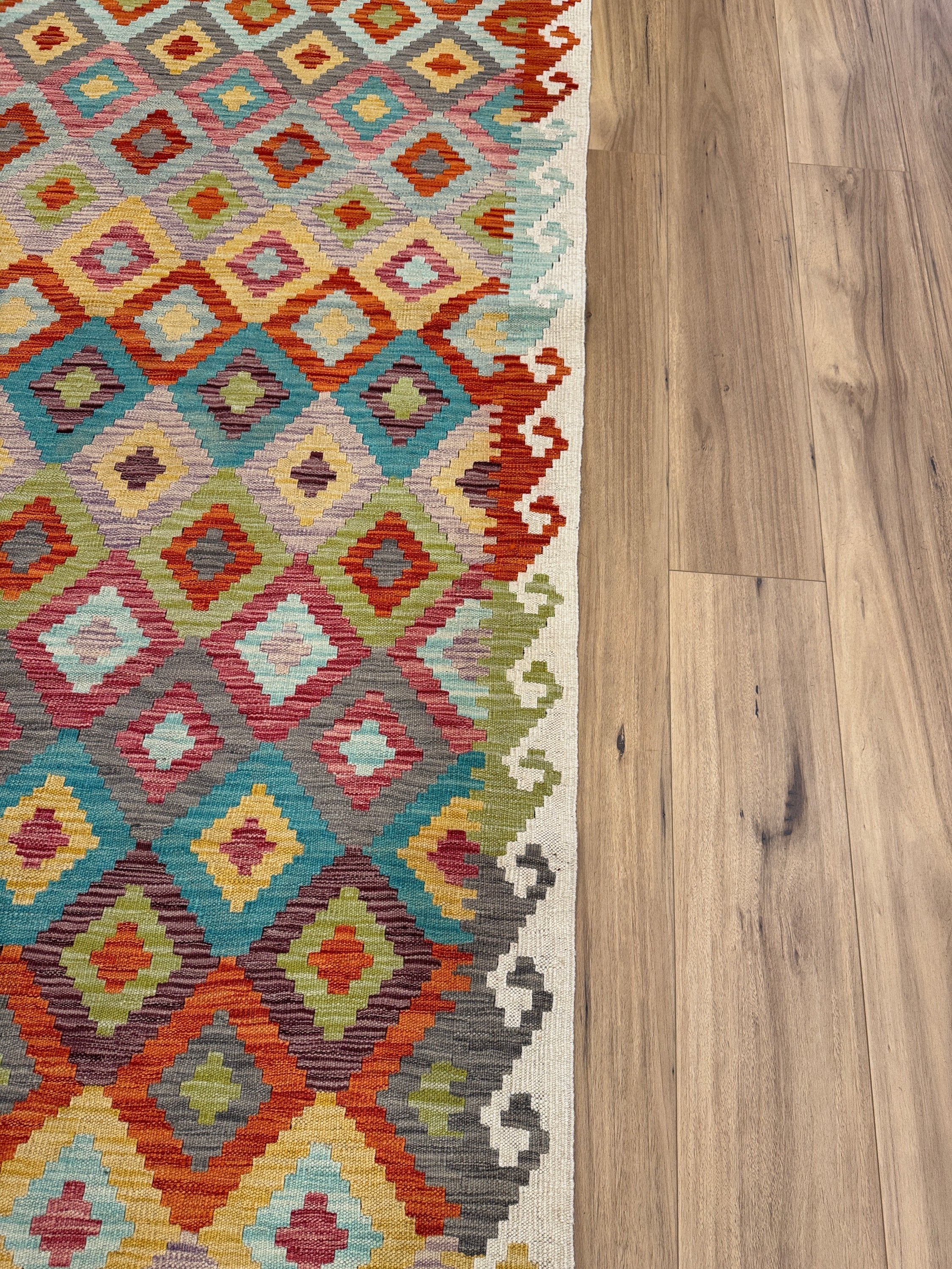 Chobi Kilim Rug - 295 cm x 205 cm