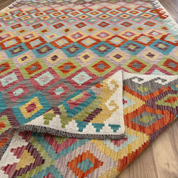 Chobi Kilim Rug - 295 cm x 205 cm