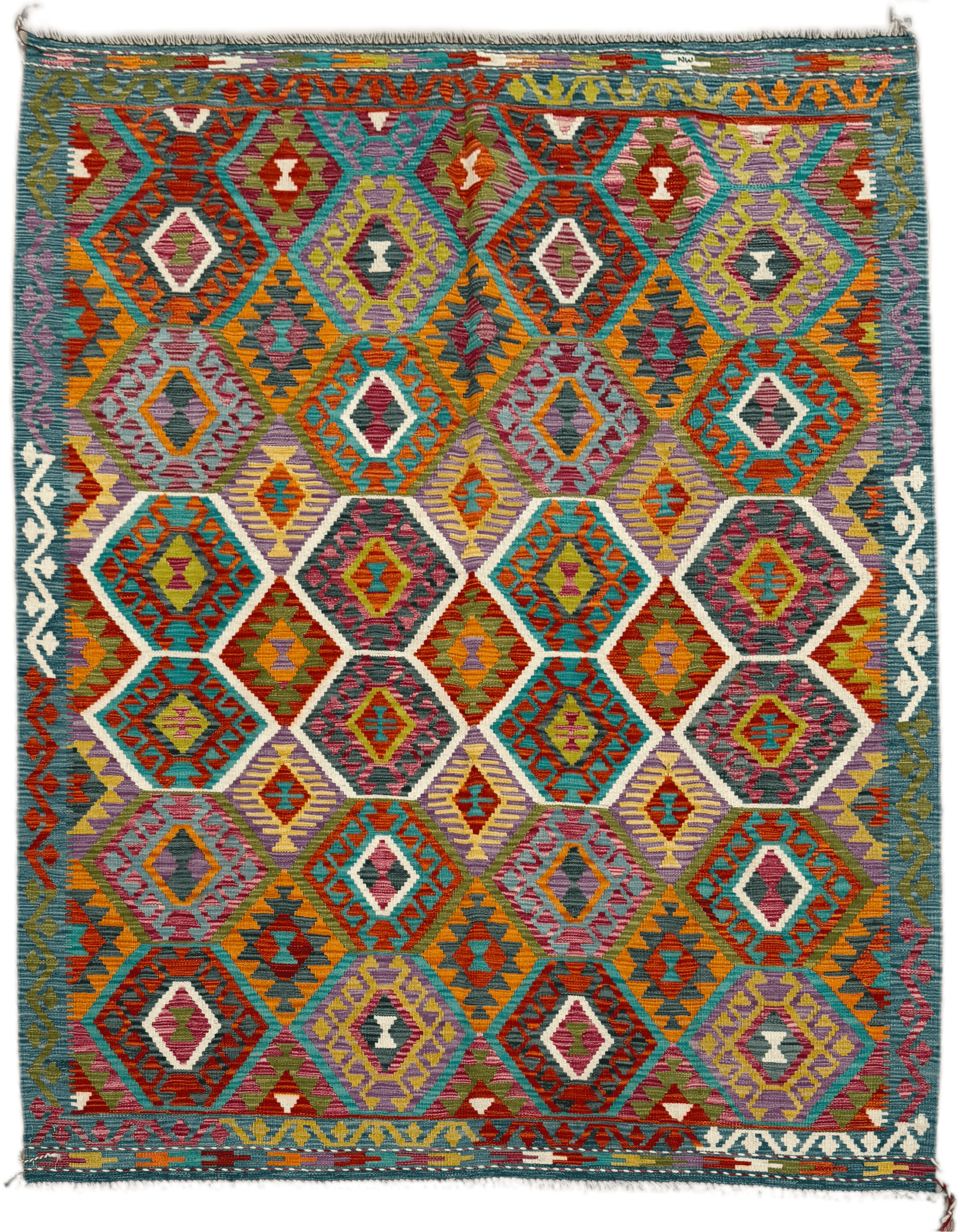 Chobi Kilim Rug - 240 cm x 187 cm