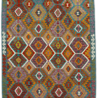 Chobi Kilim Rug - 240 cm x 187 cm