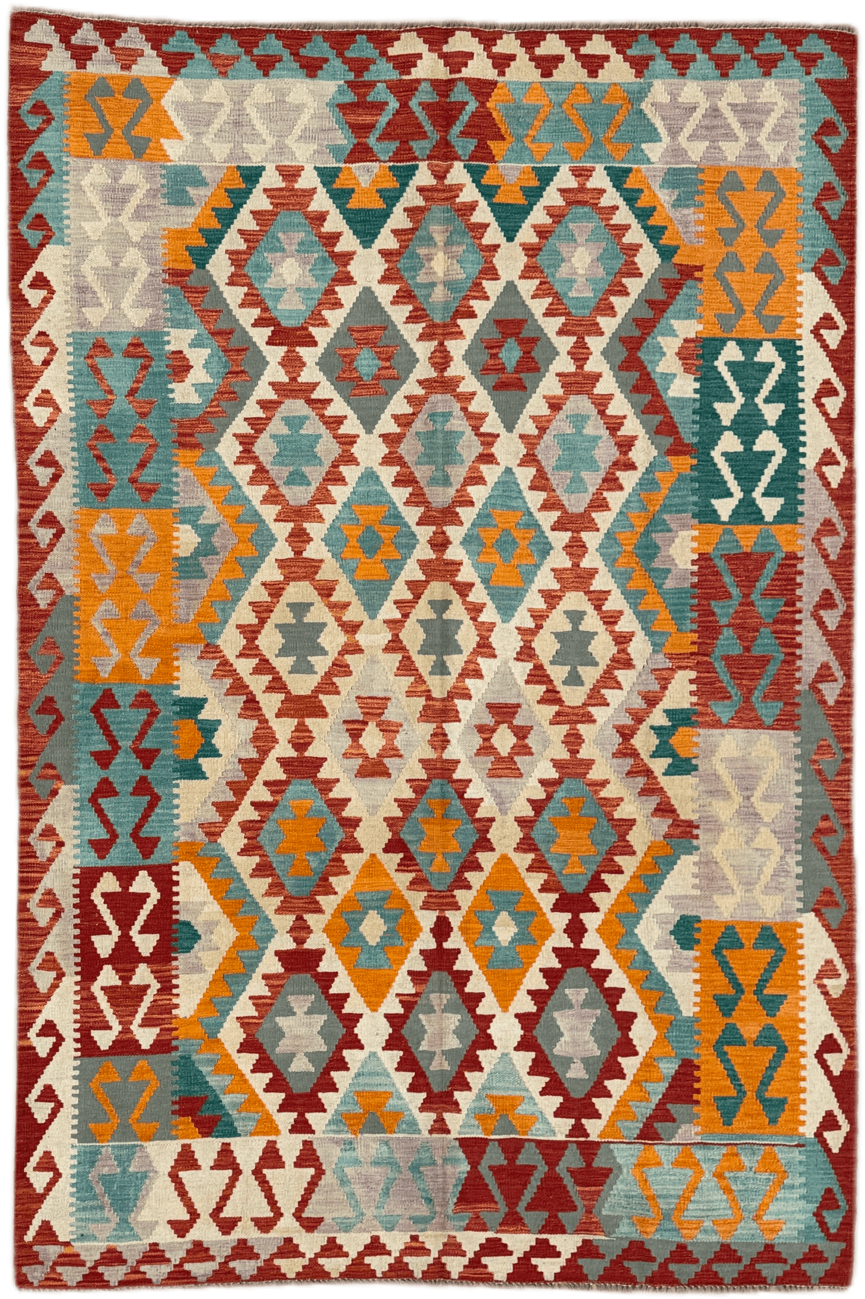 Chobi Kilim Rug - 285 cm x 198 cm