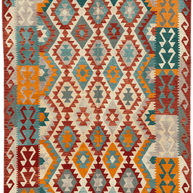Chobi Kilim Rug - 285 cm x 198 cm