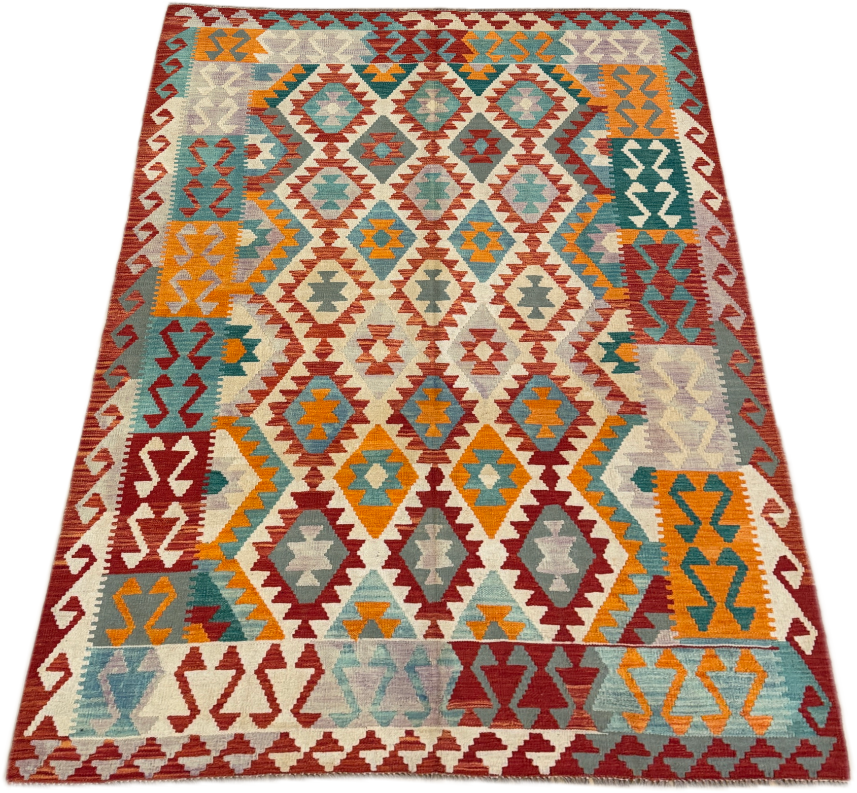 Chobi Kilim Rug - 285 cm x 198 cm