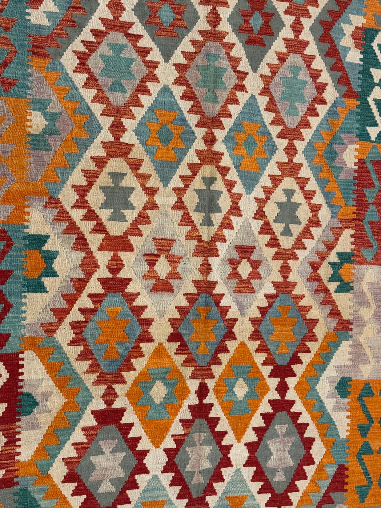 Chobi Kilim Rug - 285 cm x 198 cm