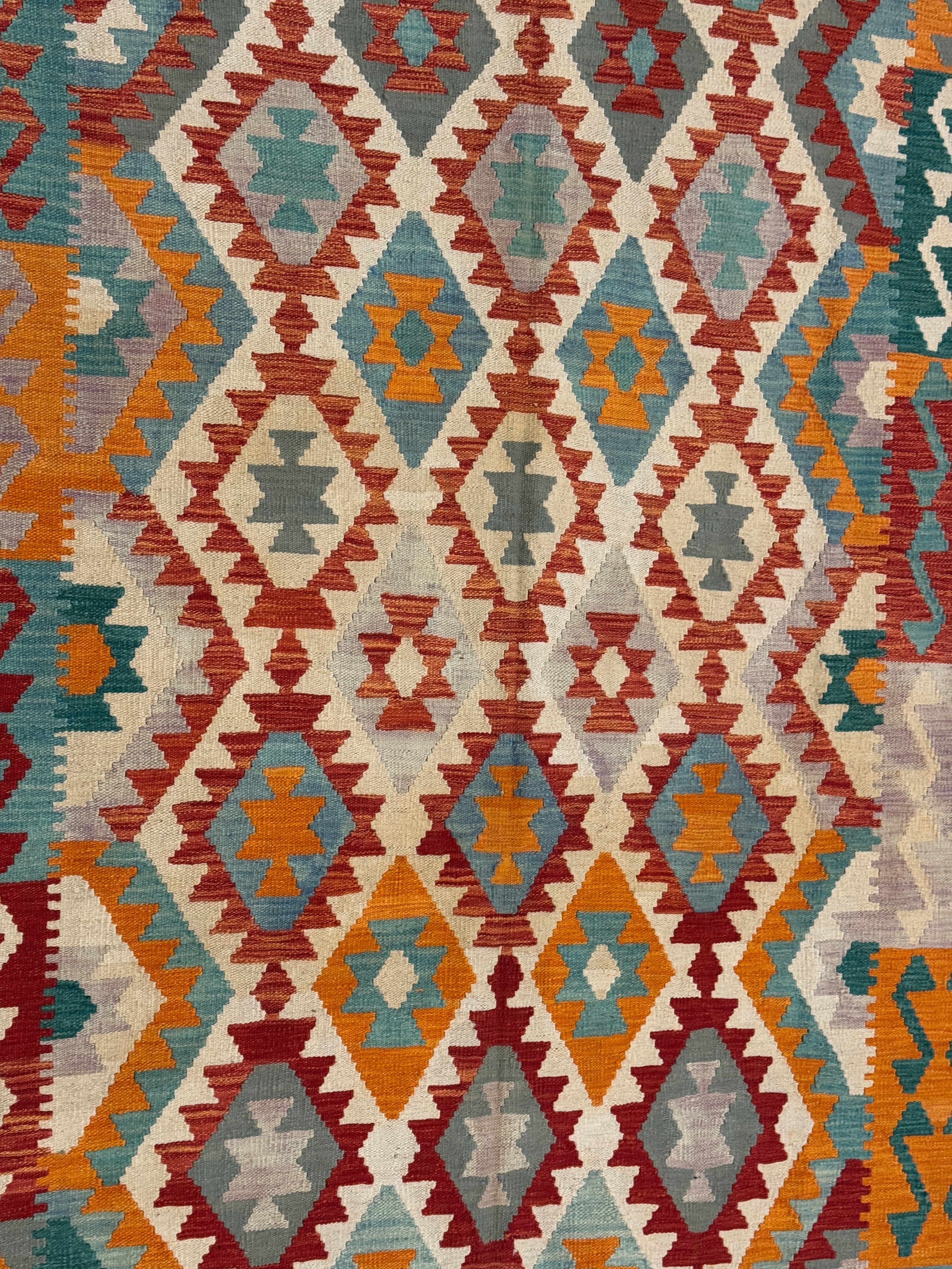 Chobi Kilim Rug - 285 cm x 198 cm