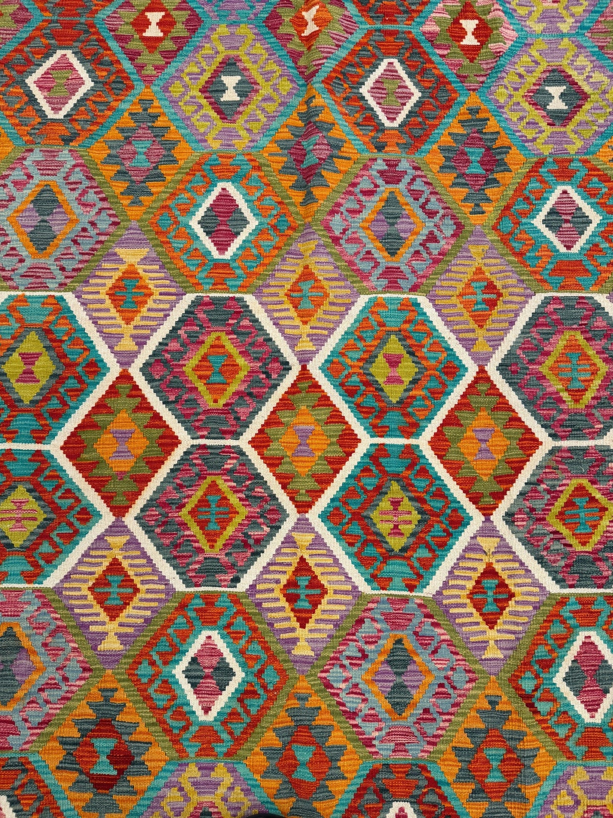Chobi Kilim Rug - 240 cm x 187 cm