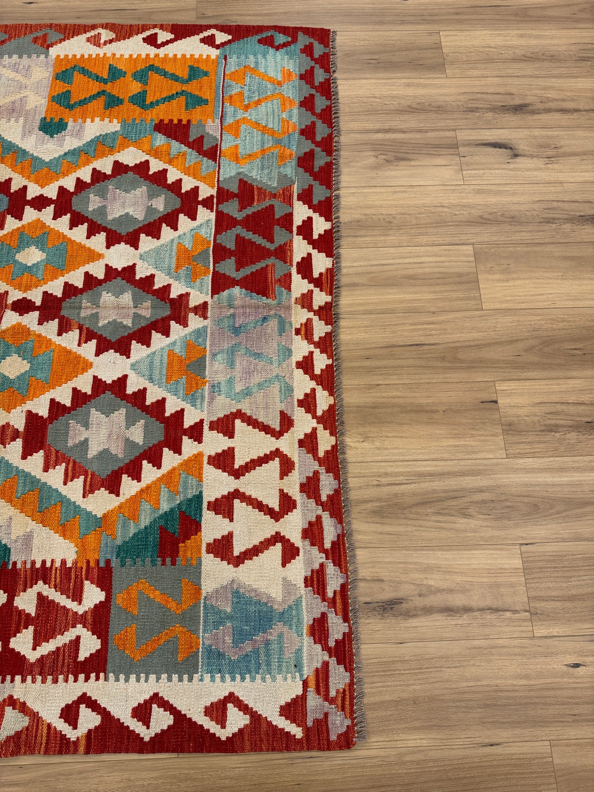 Chobi Kilim Rug - 285 cm x 198 cm