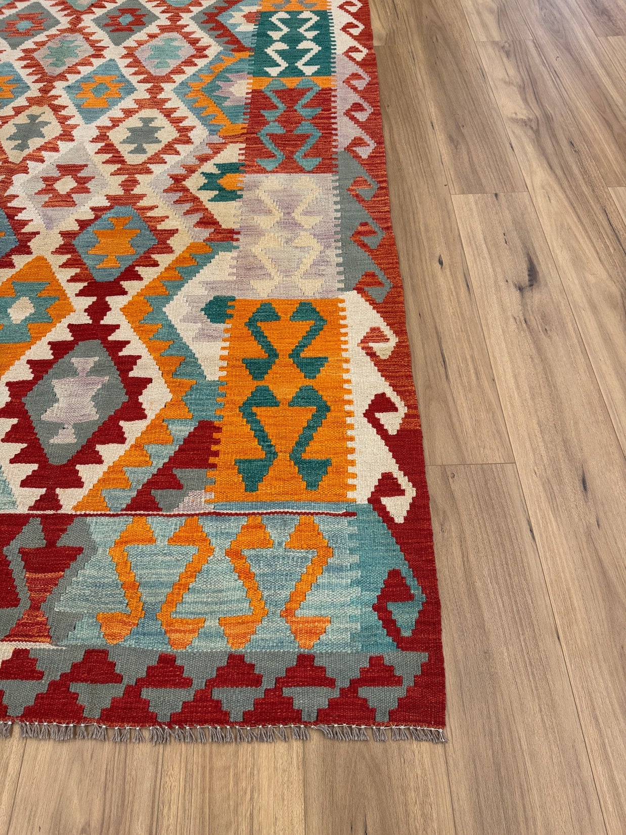 Chobi Kilim Rug - 285 cm x 198 cm