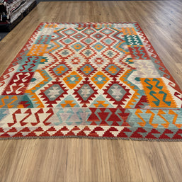 Chobi Kilim Rug - 285 cm x 198 cm
