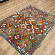 Chobi Kilim Rug - 240 cm x 187 cm