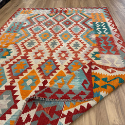 Chobi Kilim Rug - 285 cm x 198 cm