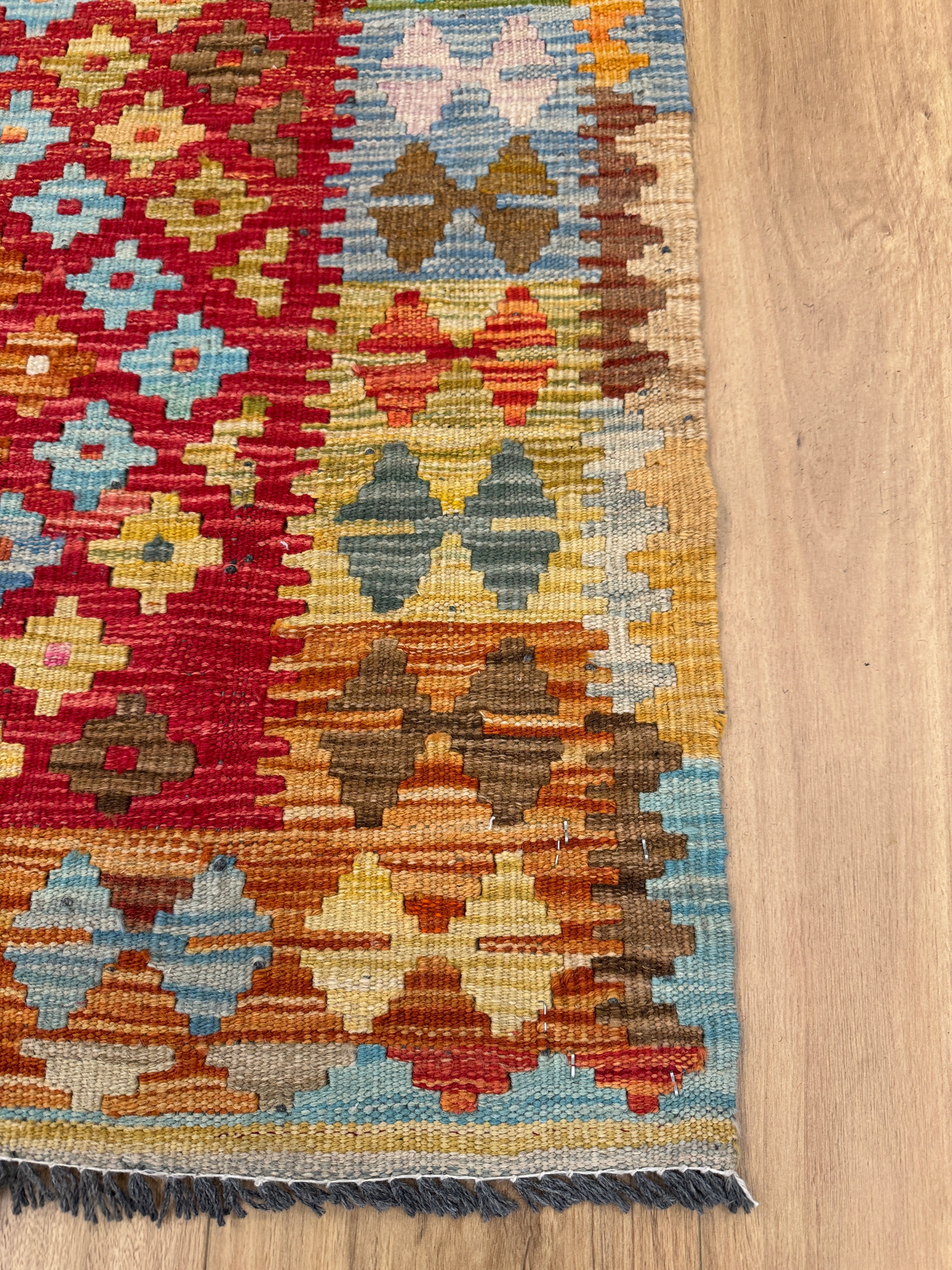 Chobi Kilim Rug - 105 cm x 82 cm