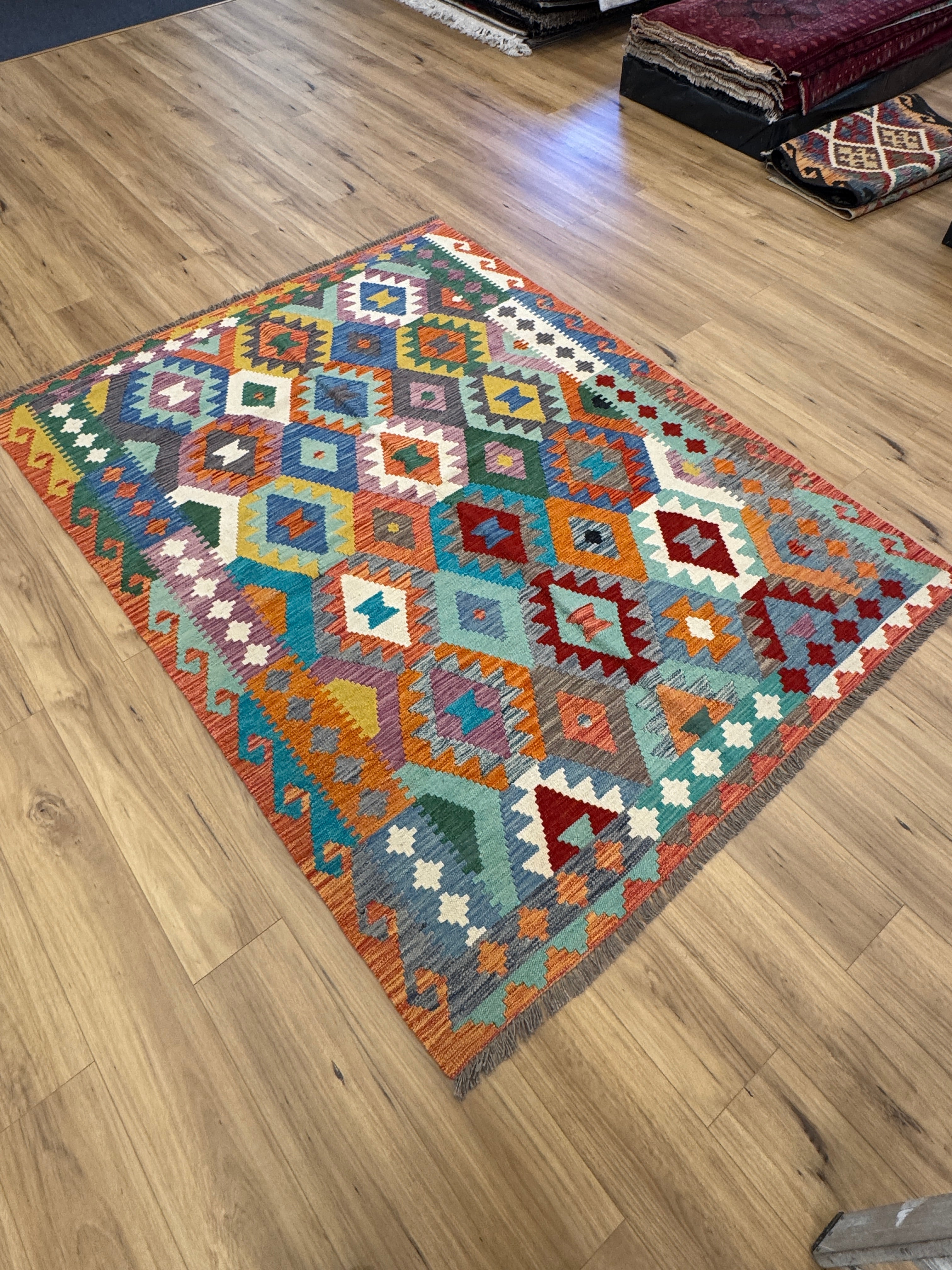 Chobi Kilim - 234 cm x 175 cm