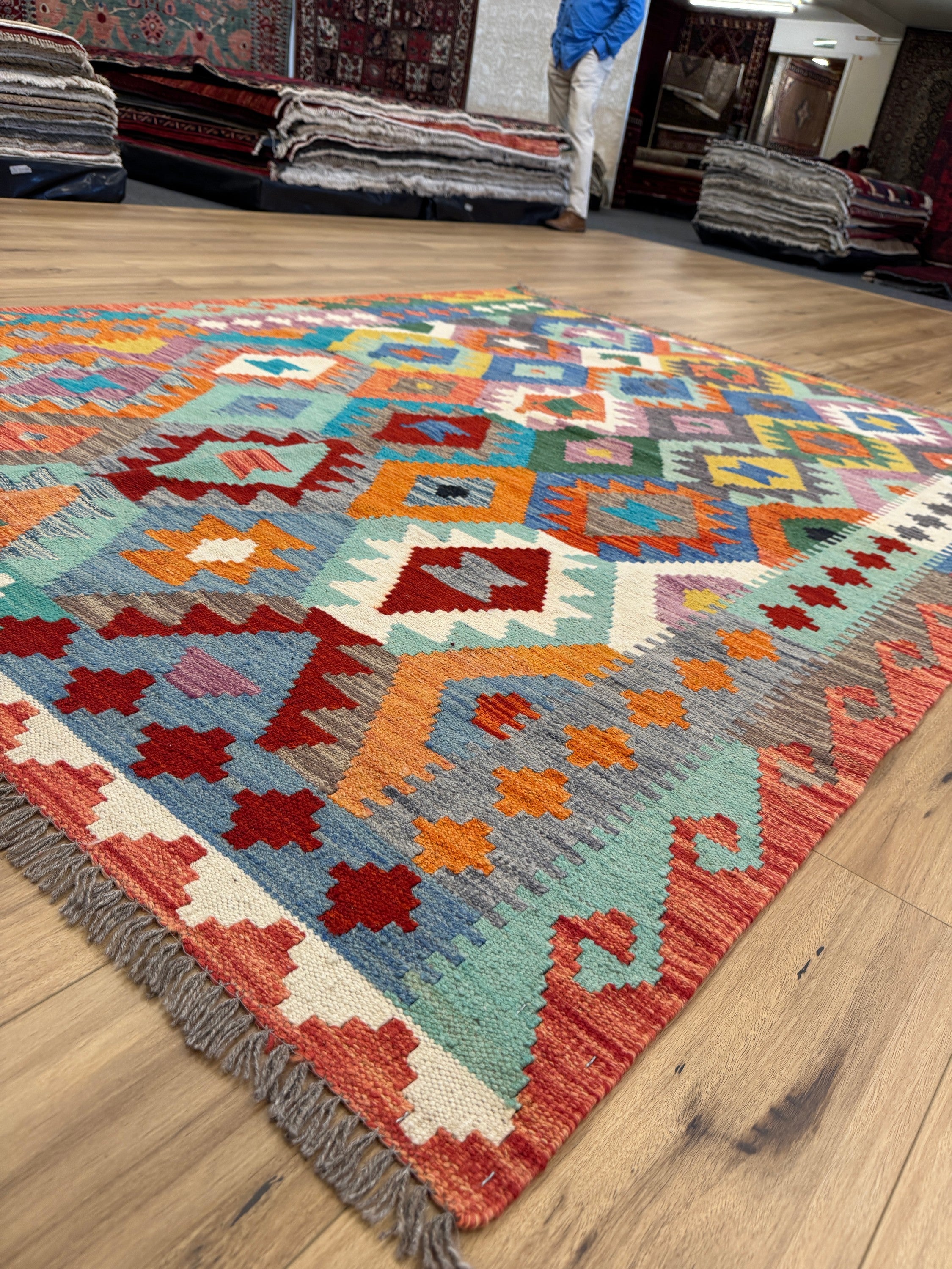 Chobi Kilim - 234 cm x 175 cm