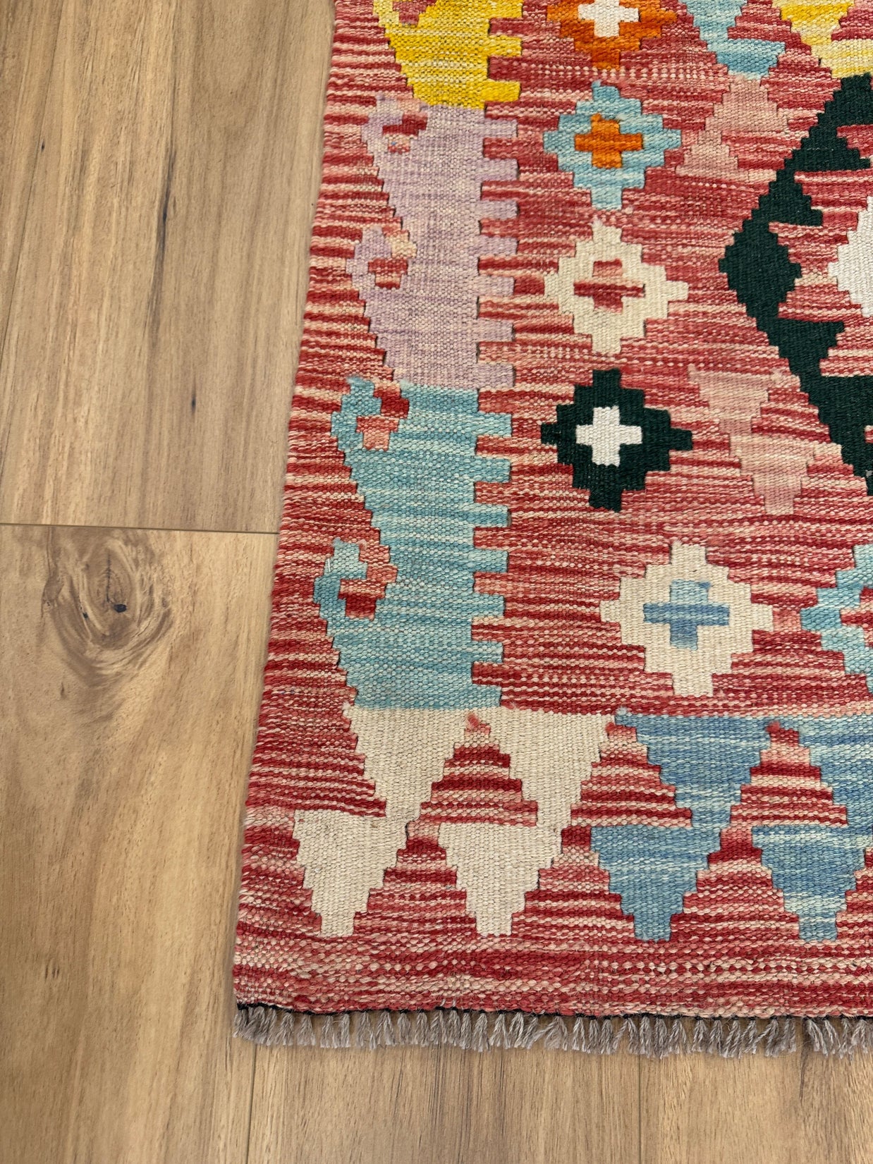 Chobi Kilim Rug - 125 cm x 77 cm