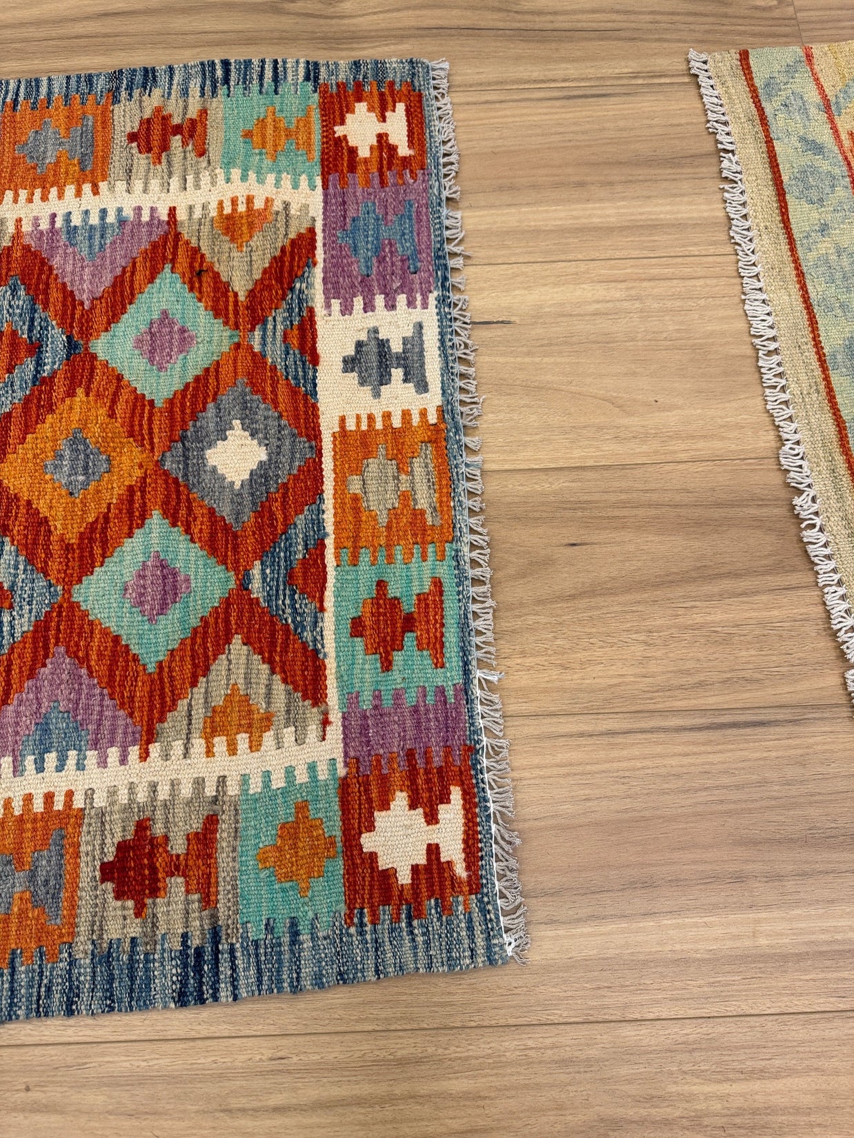 Chobi Kilim Rug - 125 cm x 80 cm