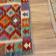 Chobi Kilim Rug - 125 cm x 80 cm