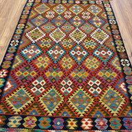 Chobi Kilim Rug - 251 cm x 167 cm