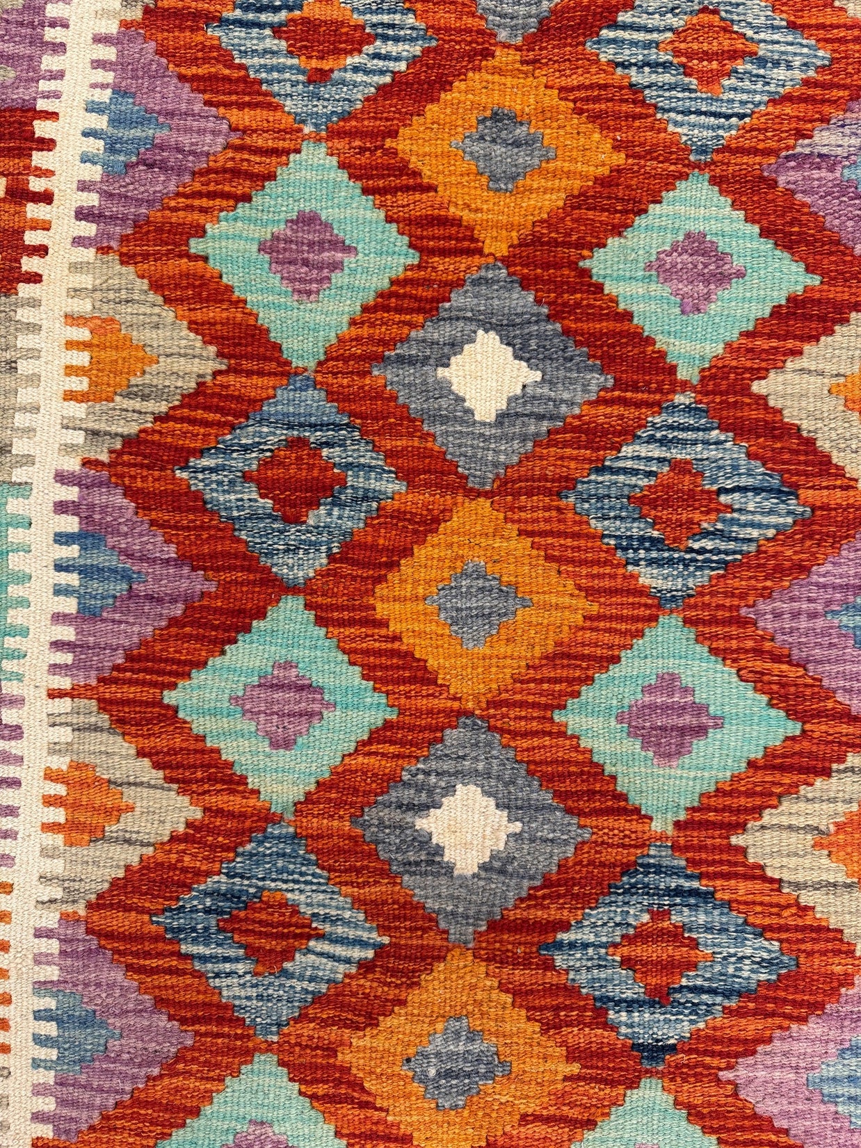 Chobi Kilim Rug - 125 cm x 80 cm