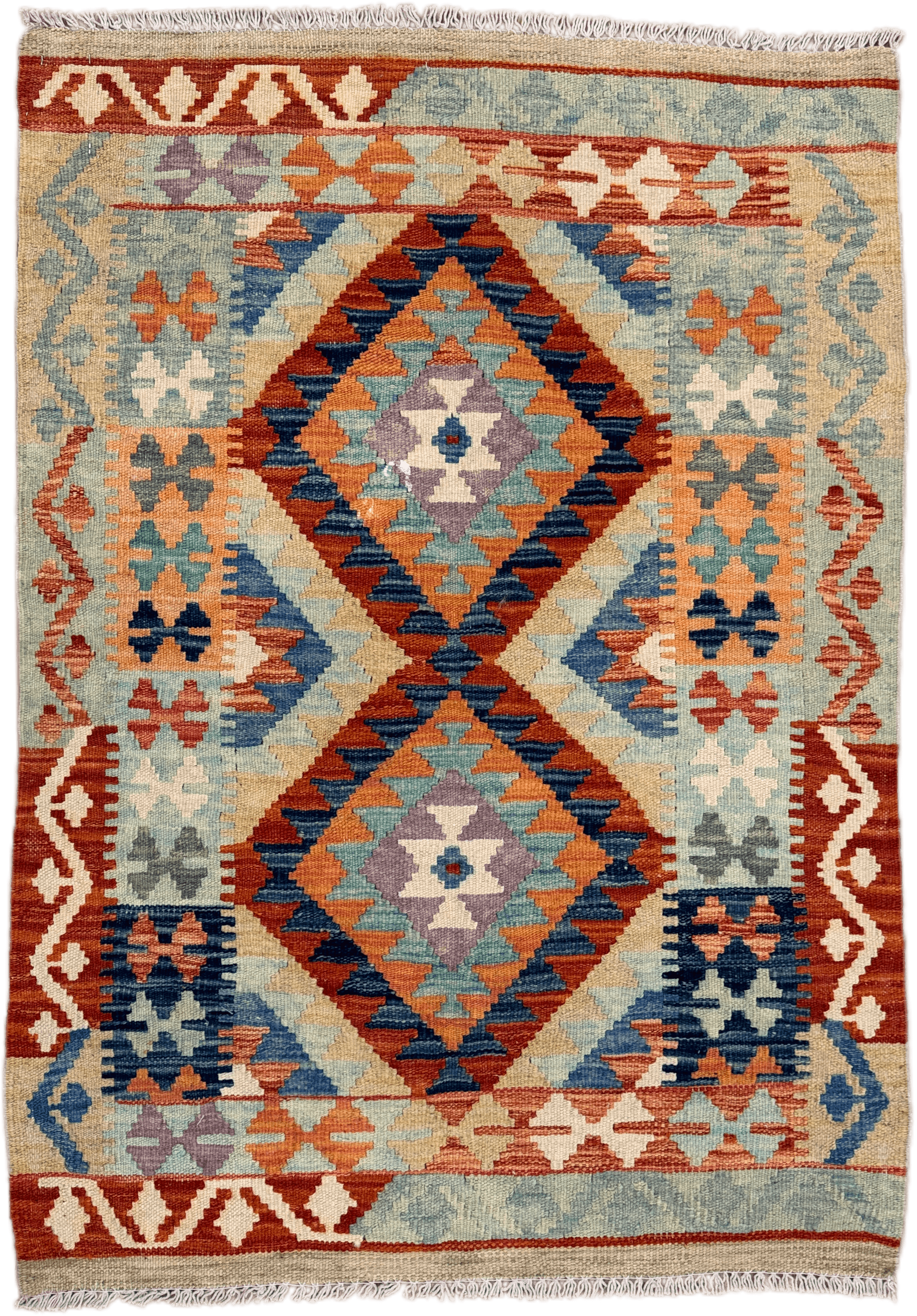 Chobi Kilim Rug - 116 cm x 83 cm