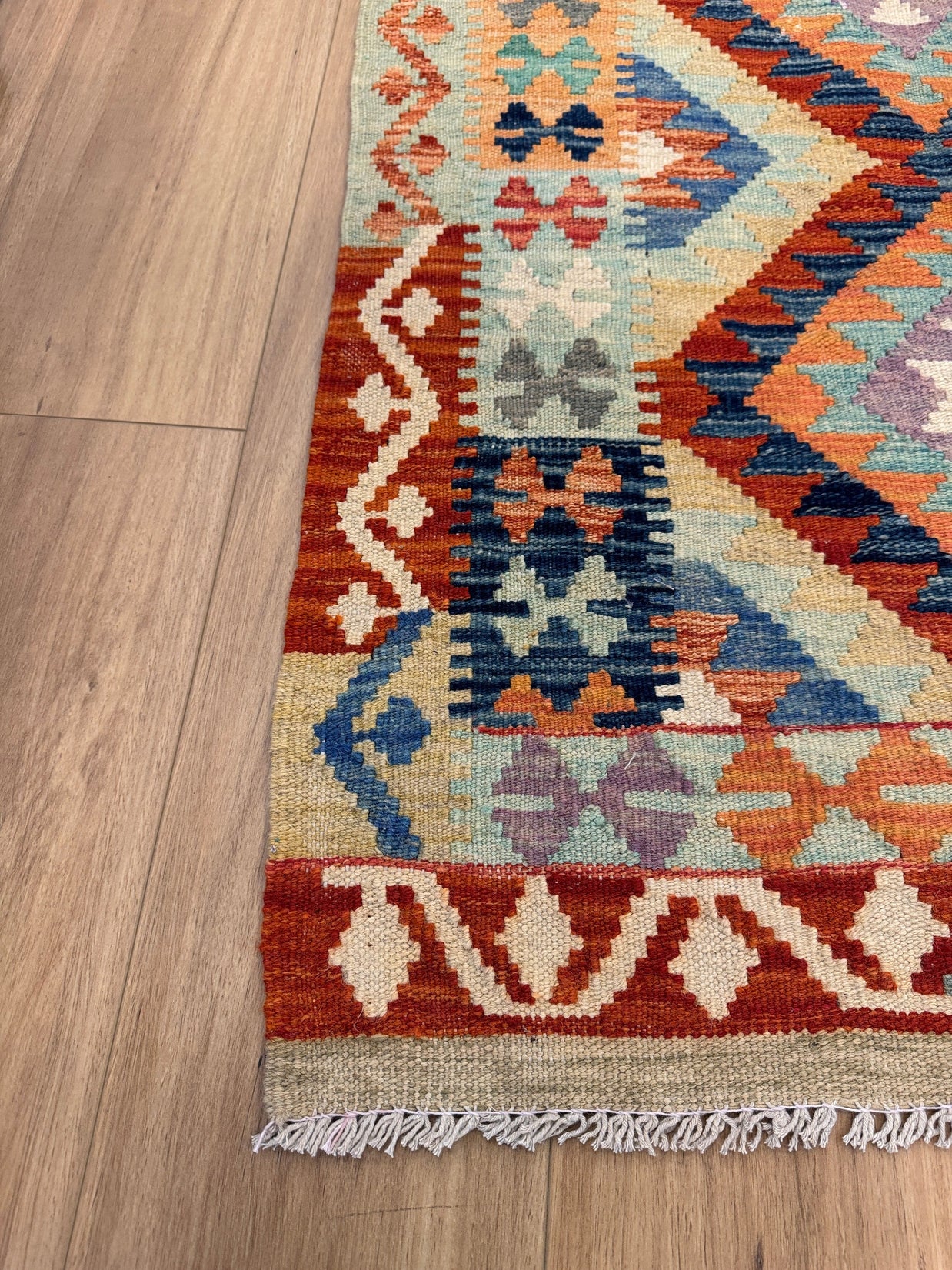 Chobi Kilim Rug - 116 cm x 83 cm