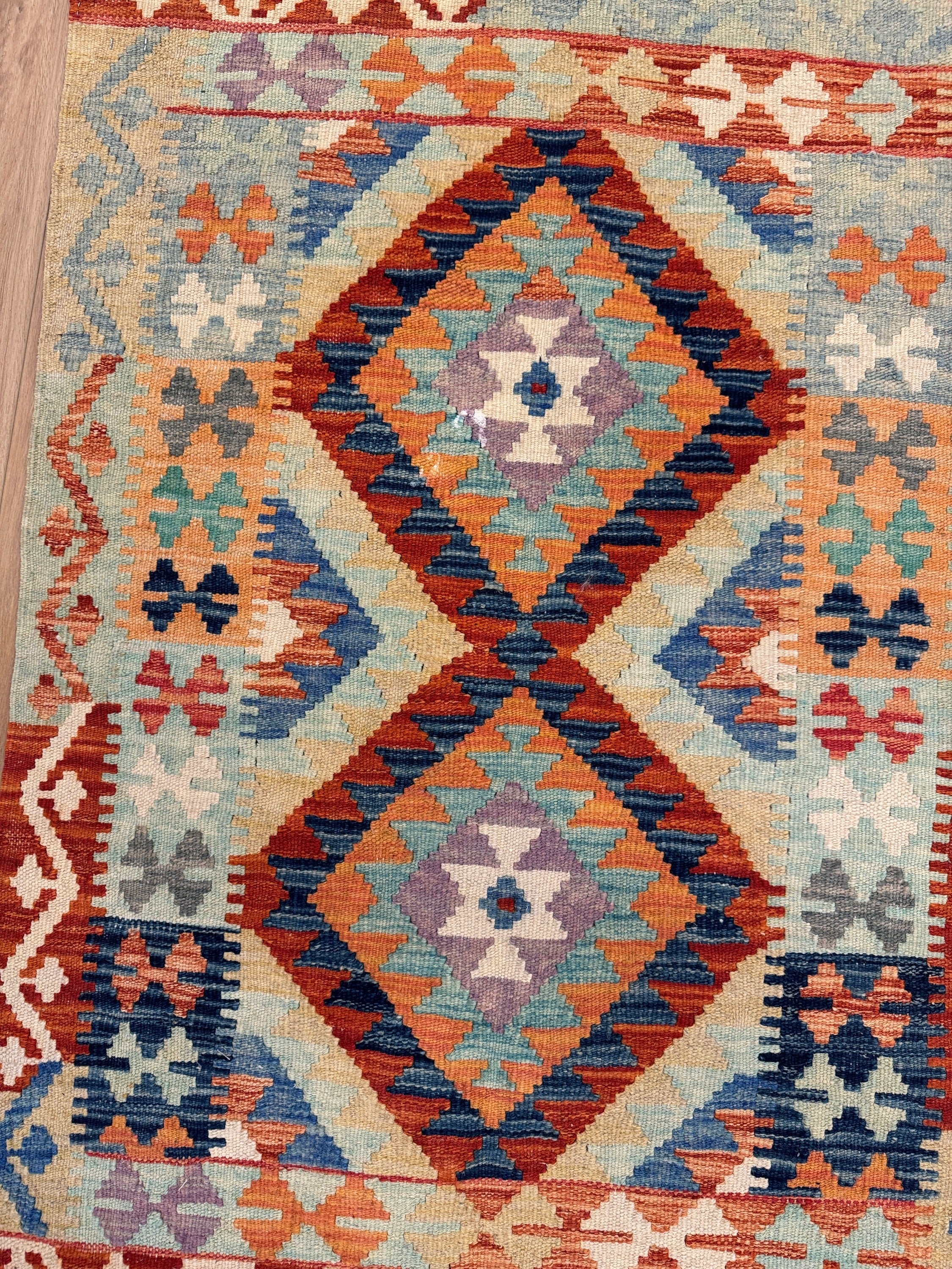 Chobi Kilim Rug - 116 cm x 83 cm