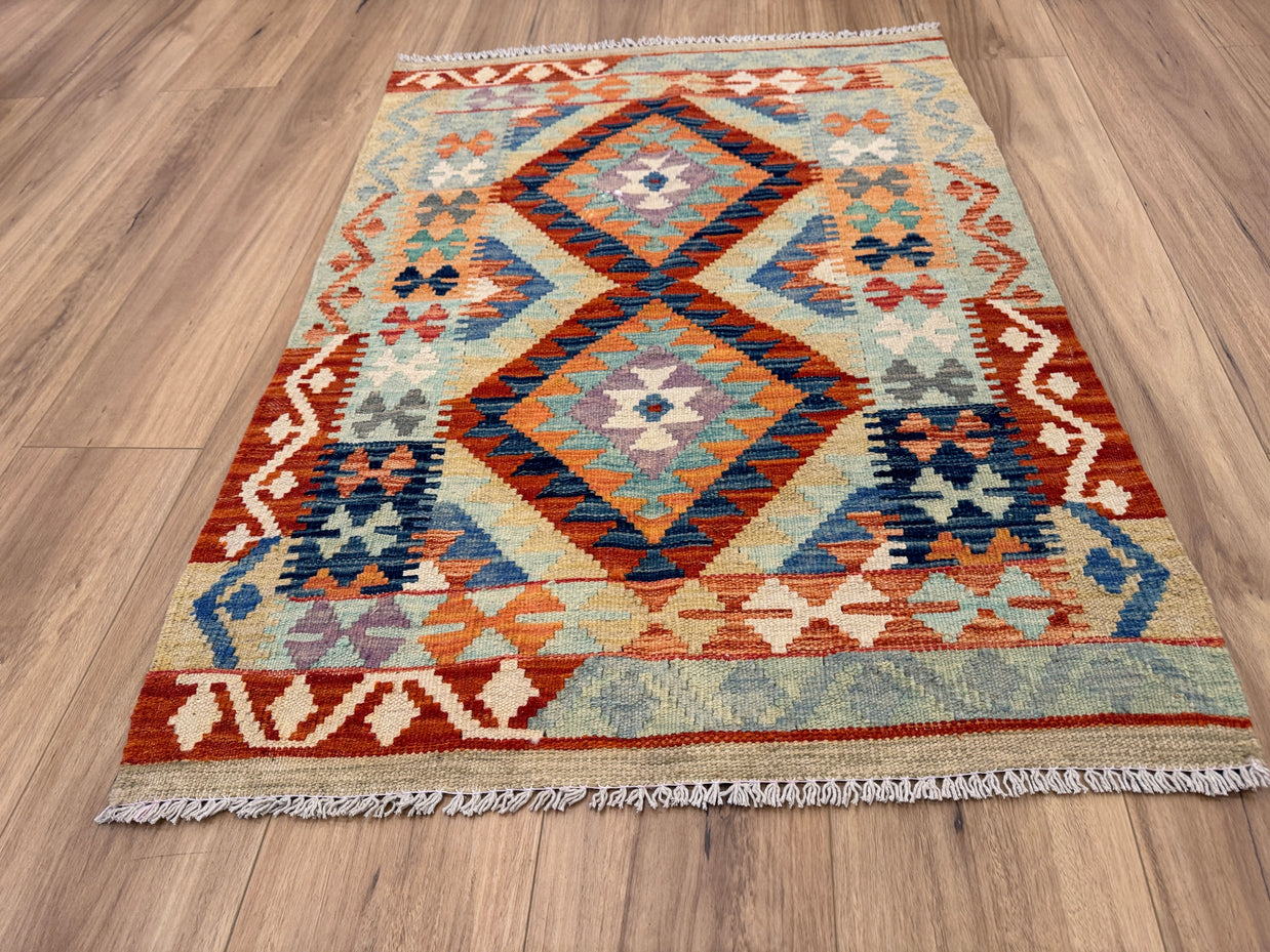 Chobi Kilim Rug - 116 cm x 83 cm