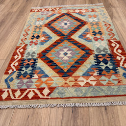 Chobi Kilim Rug - 116 cm x 83 cm