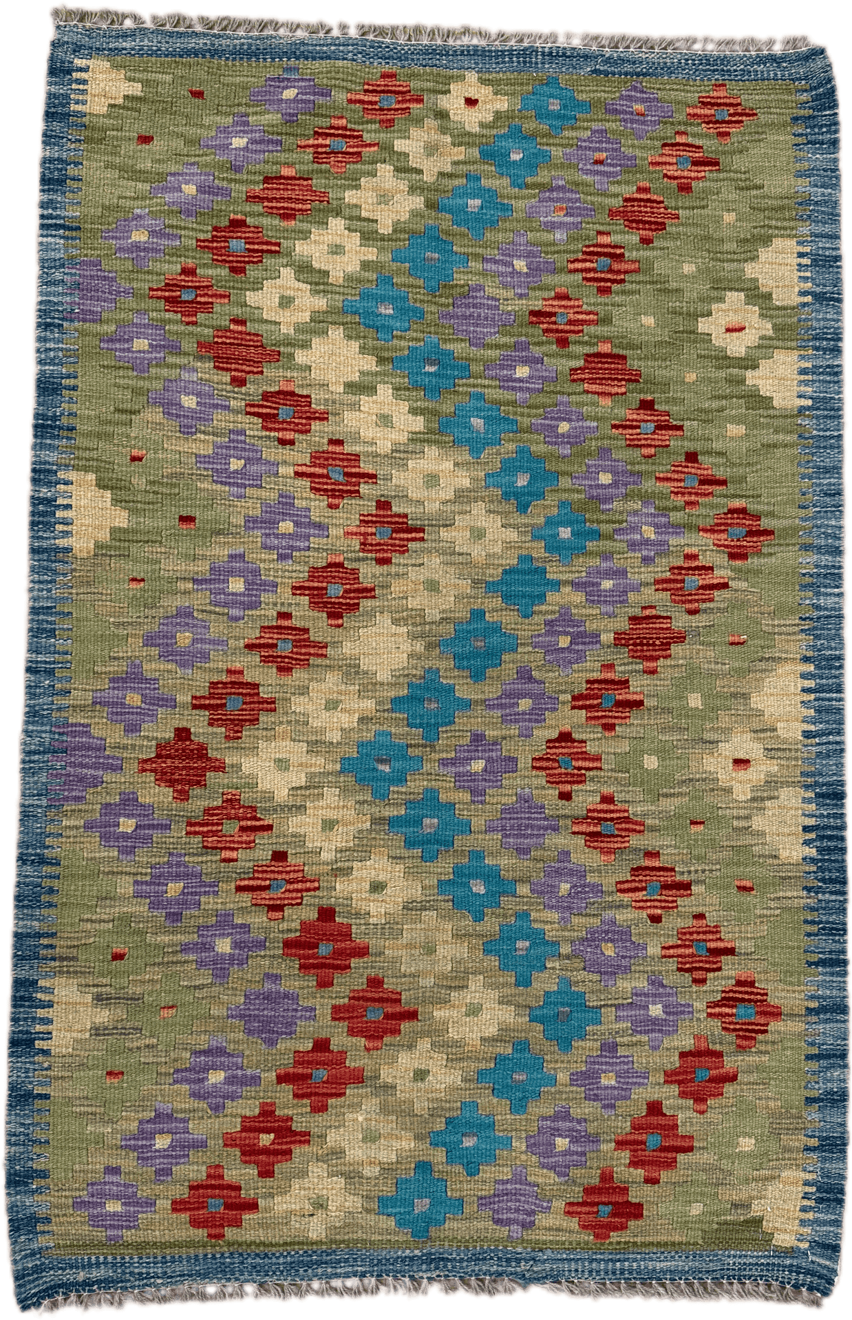Chobi Kilim Rug - 123 cm x 82 cm