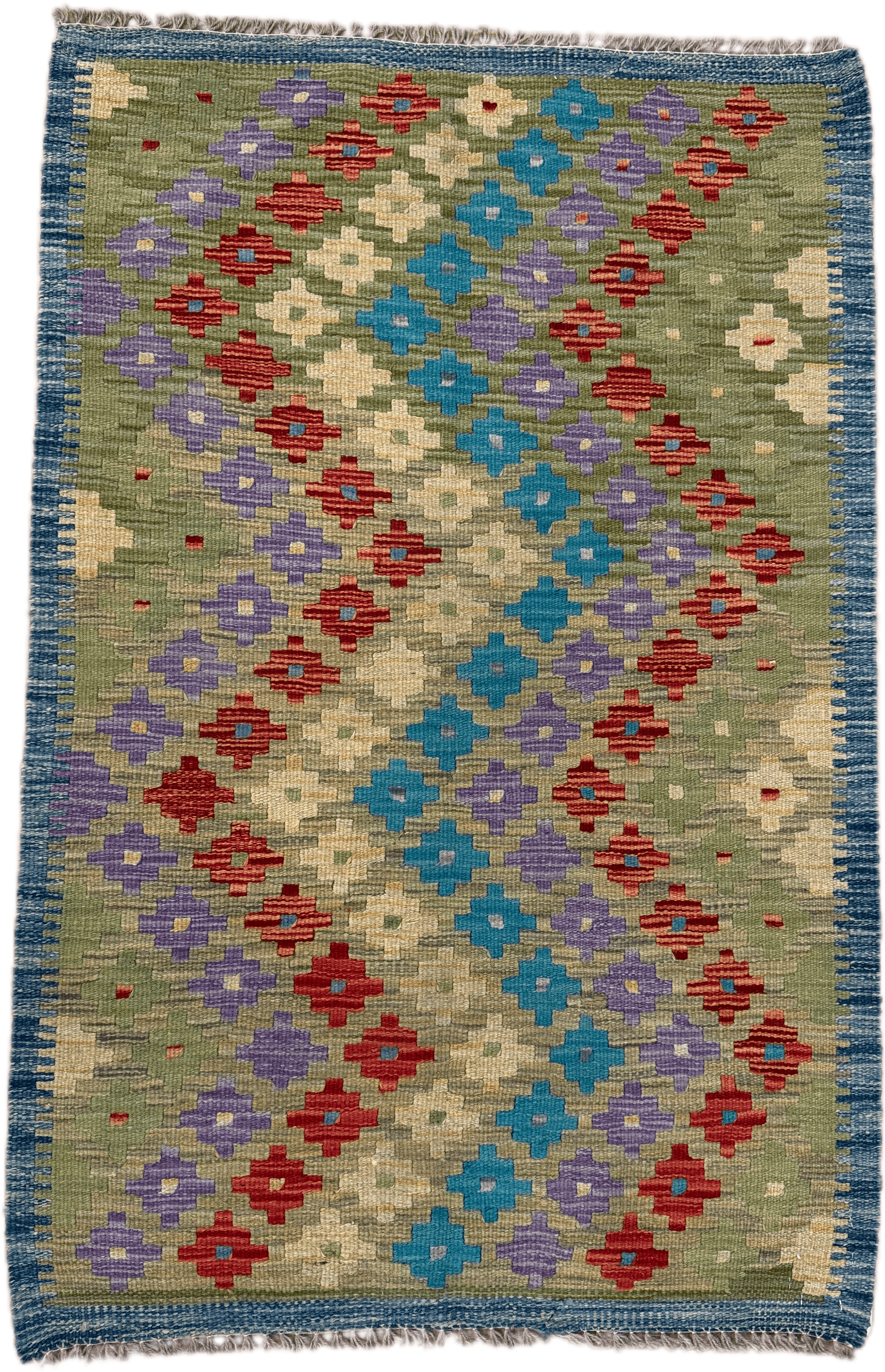 Chobi Kilim Rug - 123 cm x 82 cm
