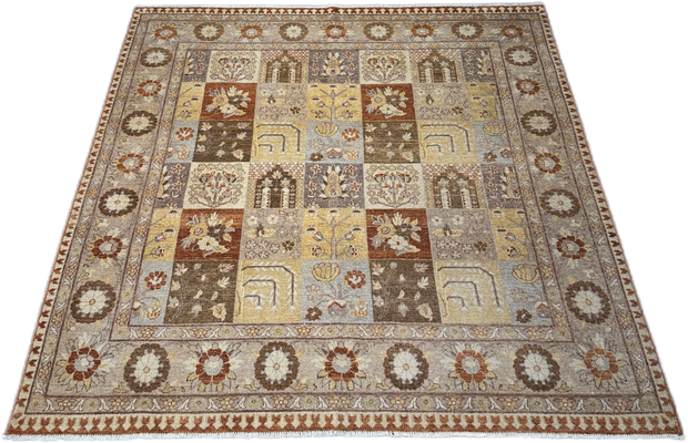 Chobi Rug - 206 cm x 194 cm