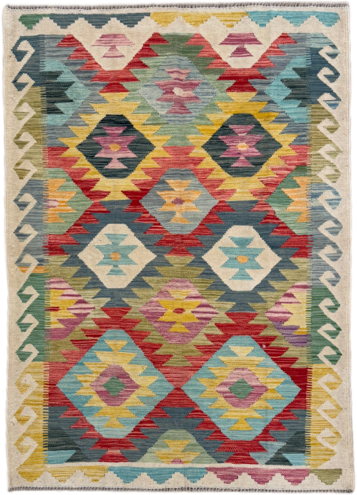 Chobi Kilim Rug - 173 cm x 125 cm