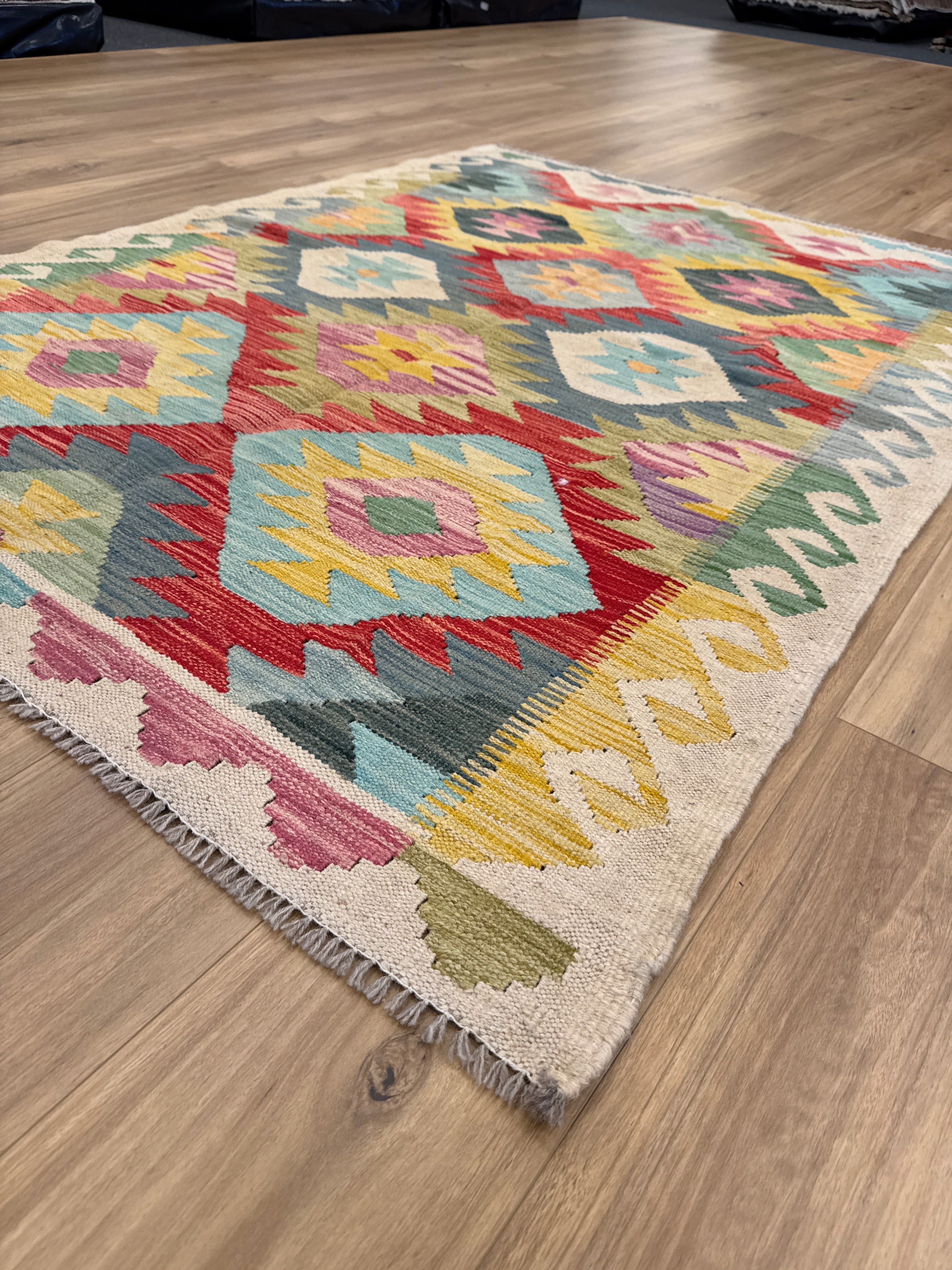 Chobi Kilim Rug - 173 cm x 125 cm