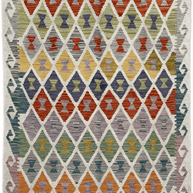 Chobi Kilim Rug - 172 cm x 120 cm