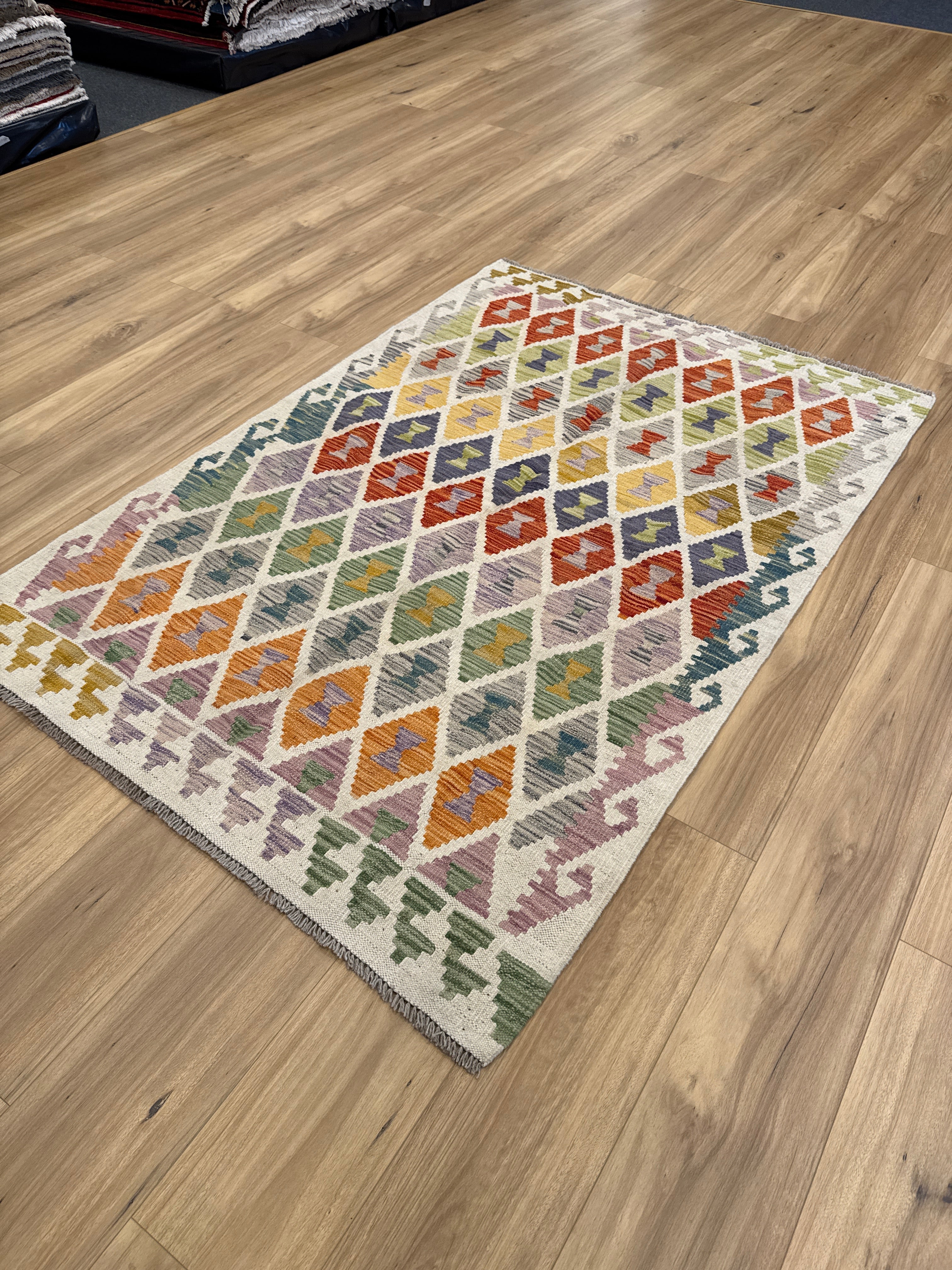 Chobi Kilim Rug - 172 cm x 120 cm