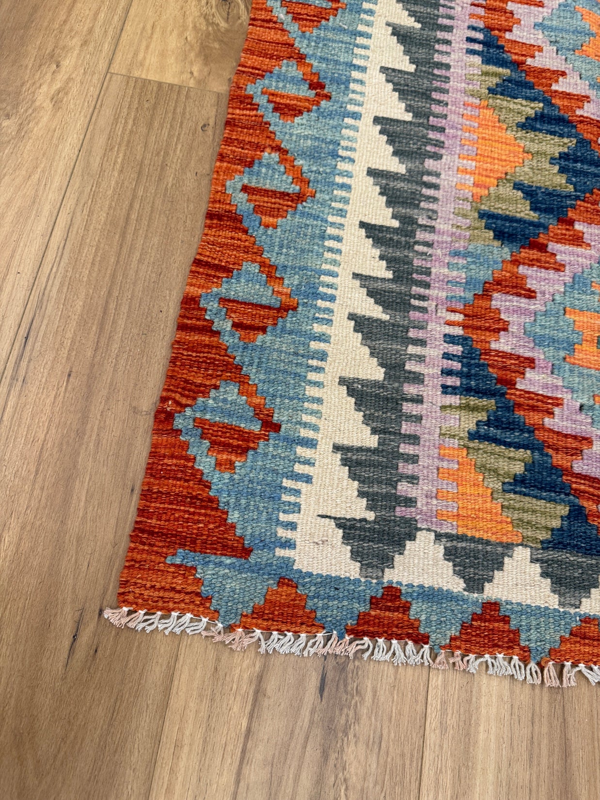 Chobi Kilim Rug - 95 cm x 81 cm
