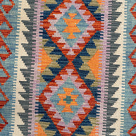 Chobi Kilim Rug - 95 cm x 81 cm