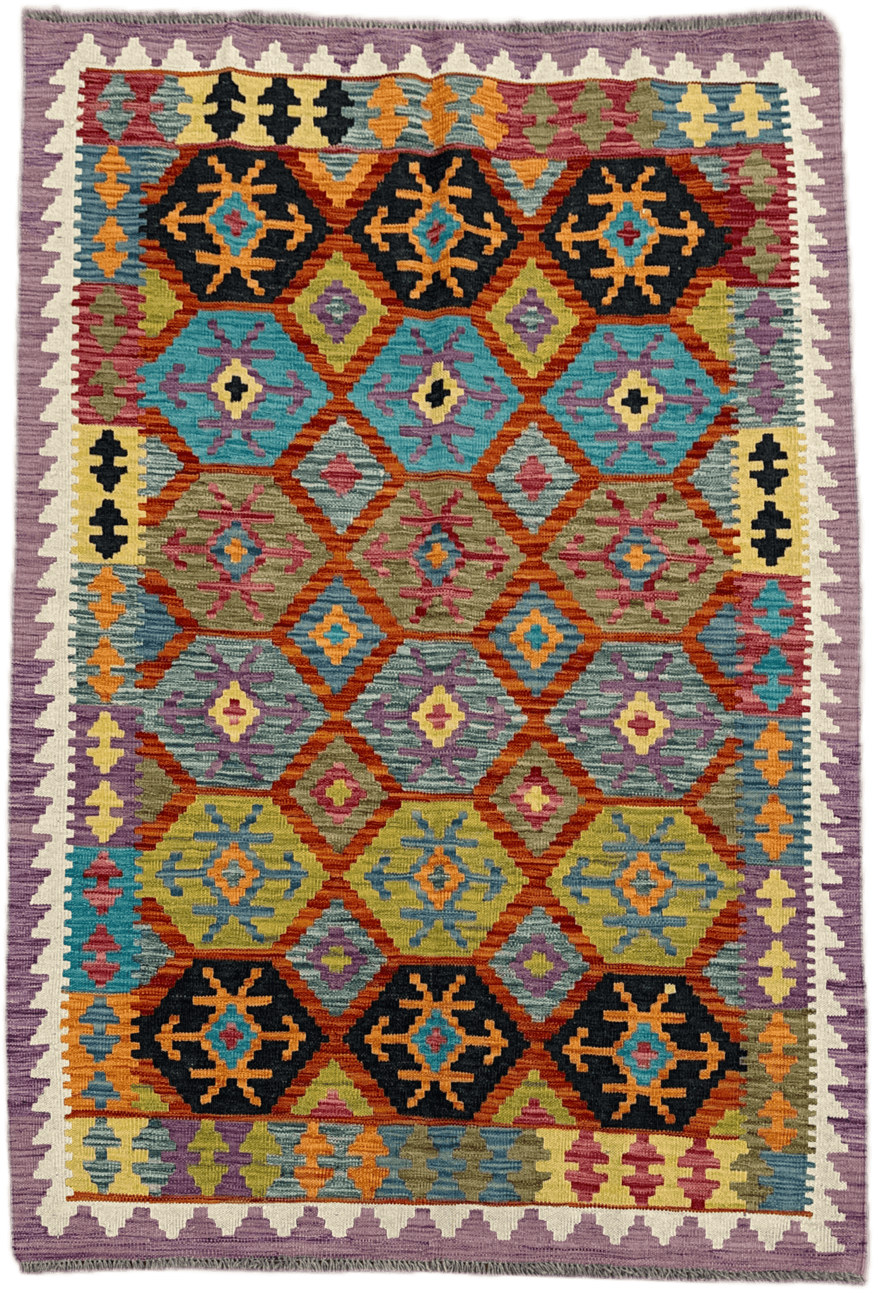 Chobi Kilim Rug - 180 cm x 122 cm