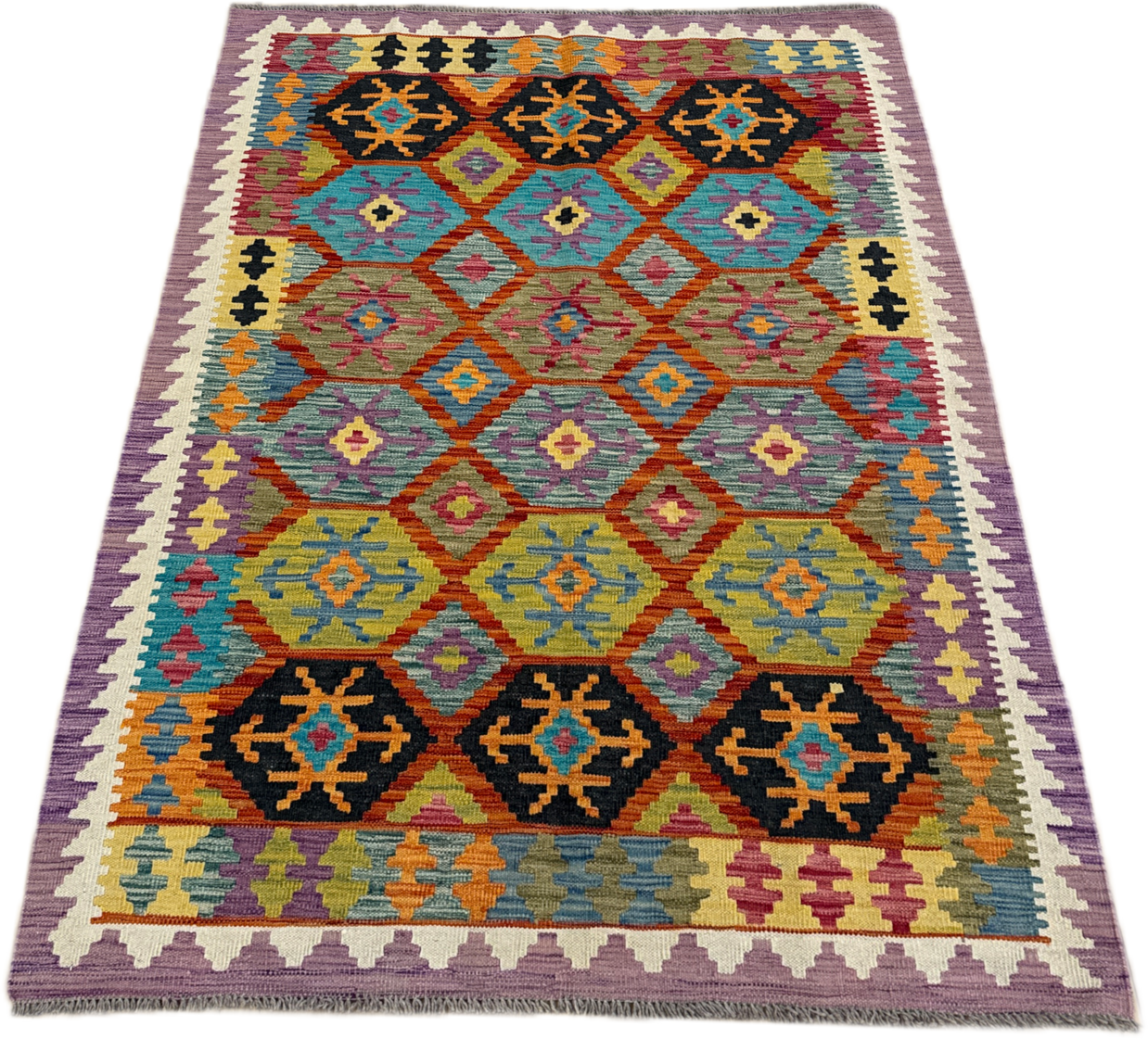 Chobi Kilim Rug - 180 cm x 122 cm