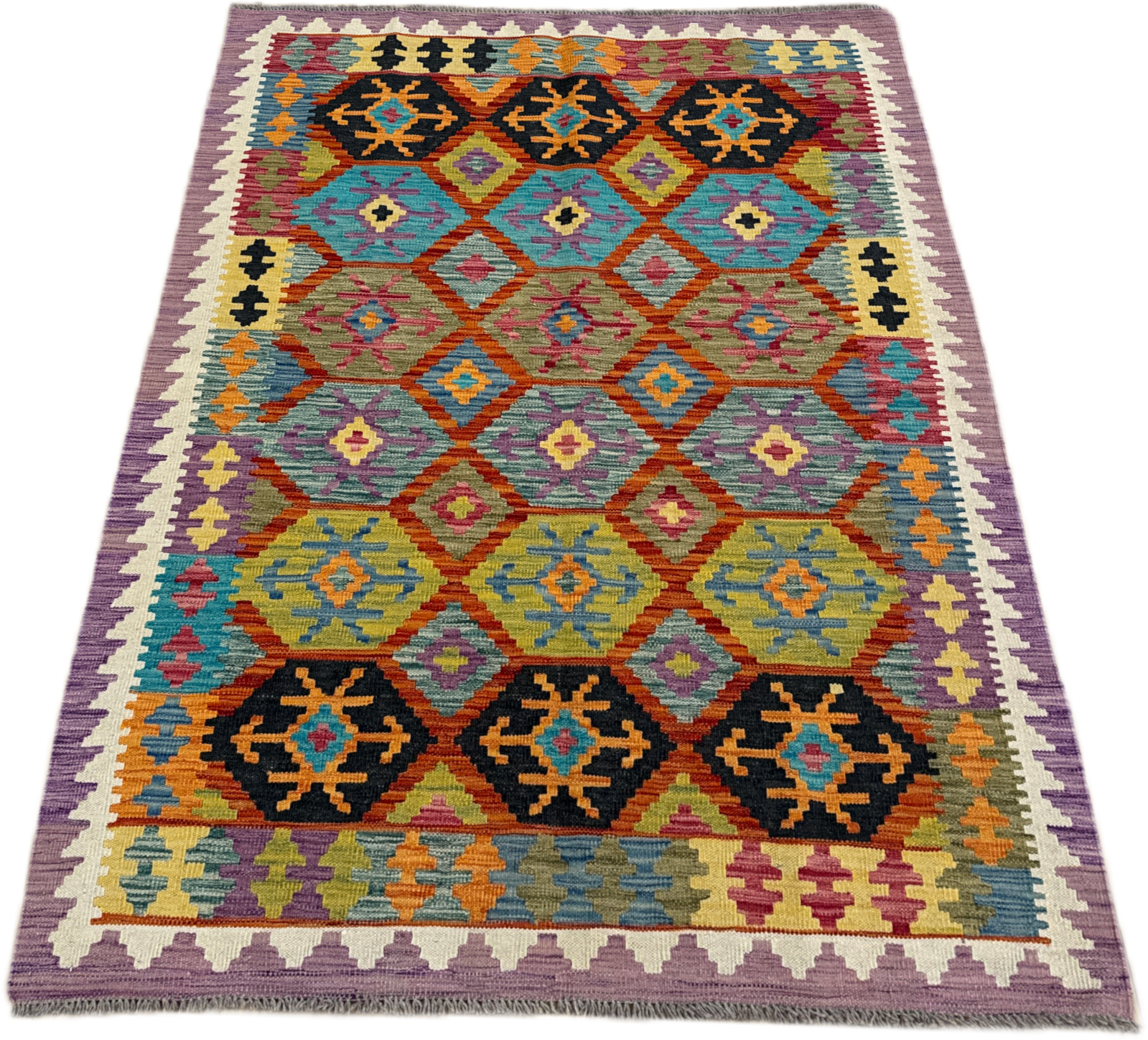 Chobi Kilim Rug - 180 cm x 122 cm