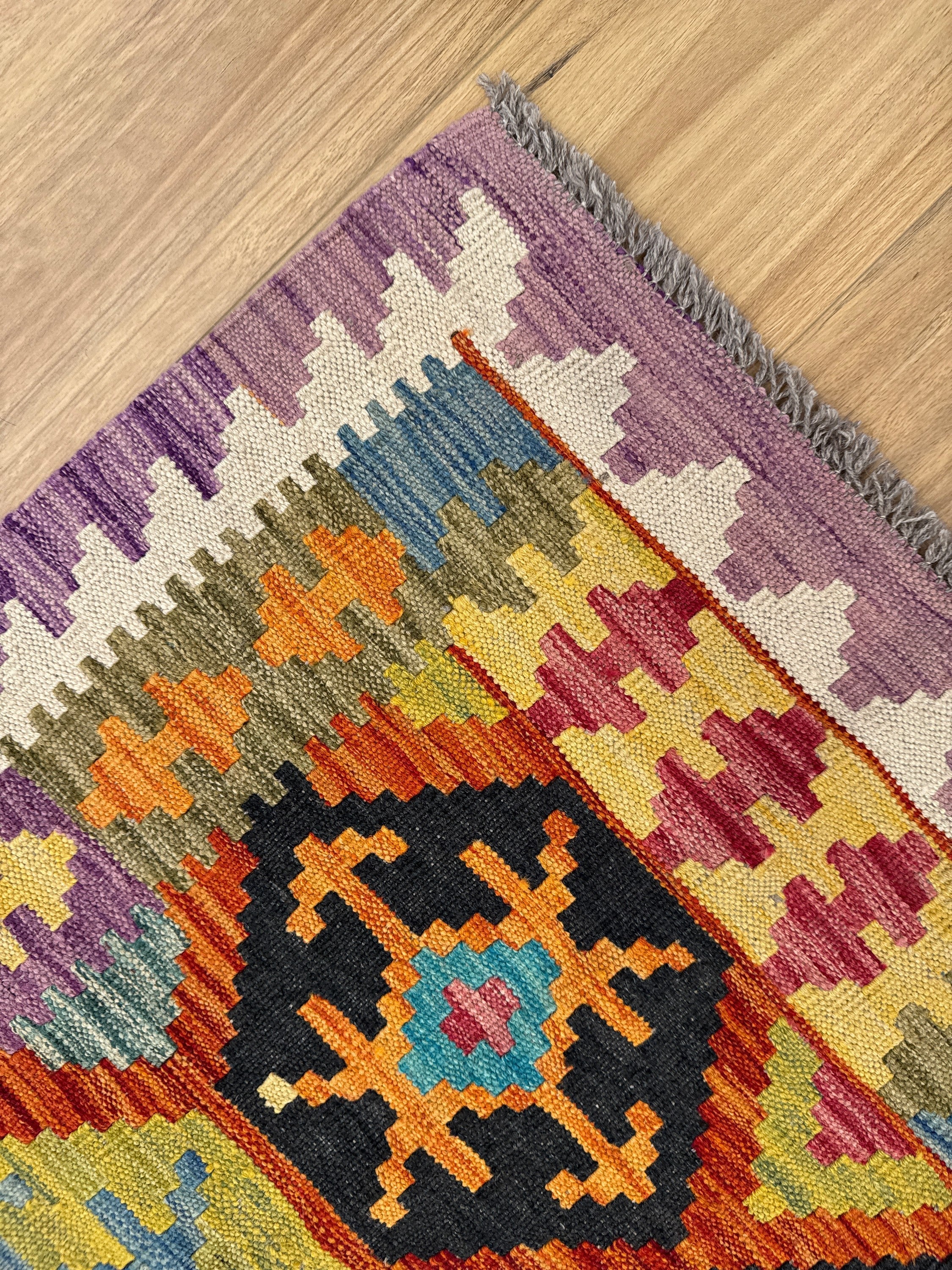 Chobi Kilim Rug - 180 cm x 122 cm
